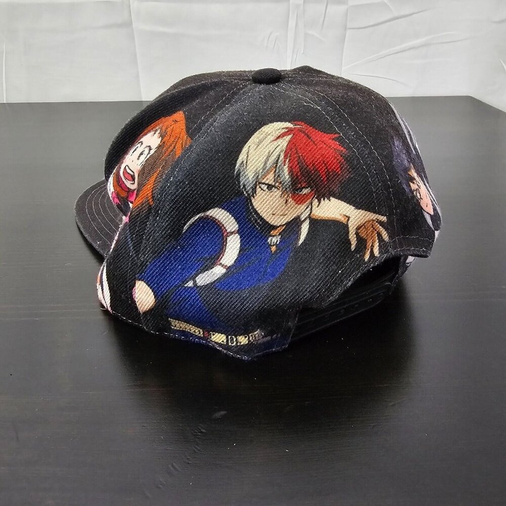 My Hero Academia Anime Character Snapback Hat Adjustable OSFA Adult Manga Cap - Picture 3 of 7